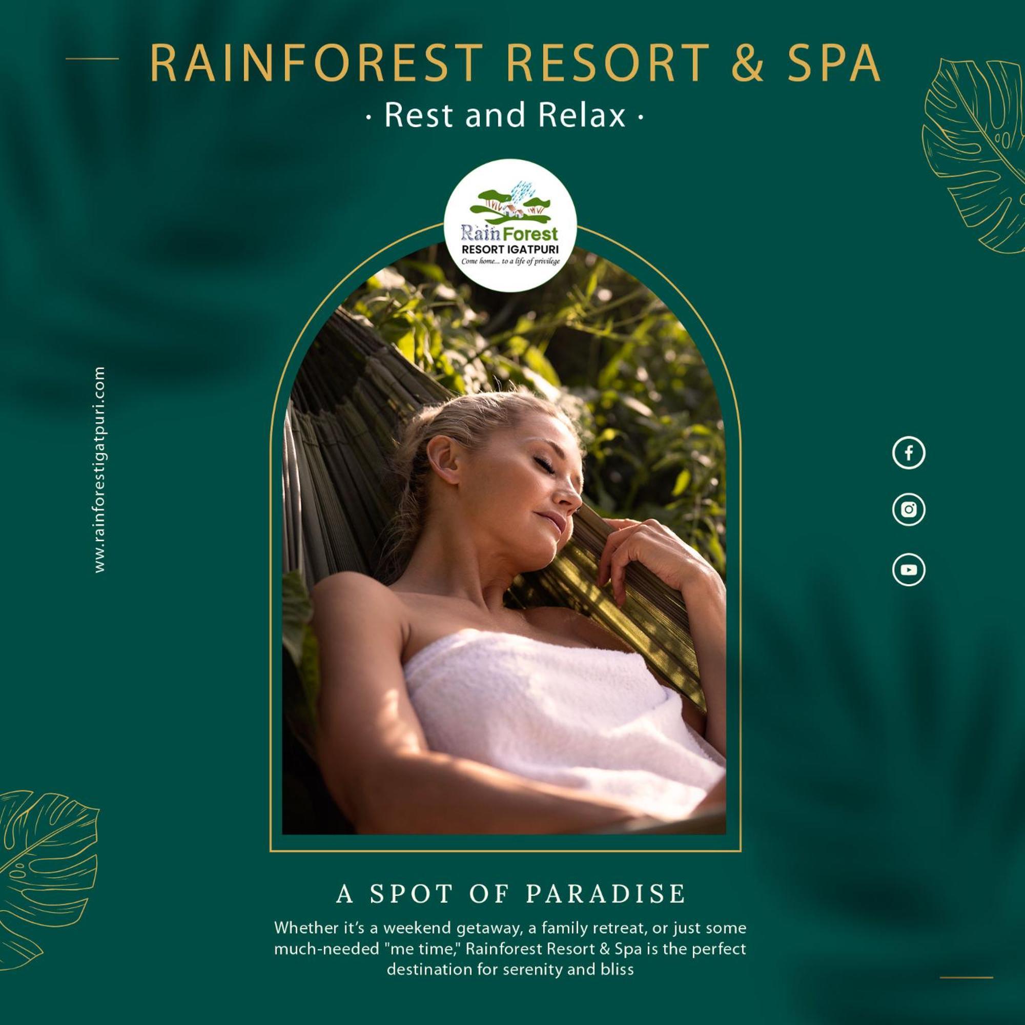 Rainforest Resort And Spa, Igatpuri -Nature'S Luxury Awaits Εξωτερικό φωτογραφία